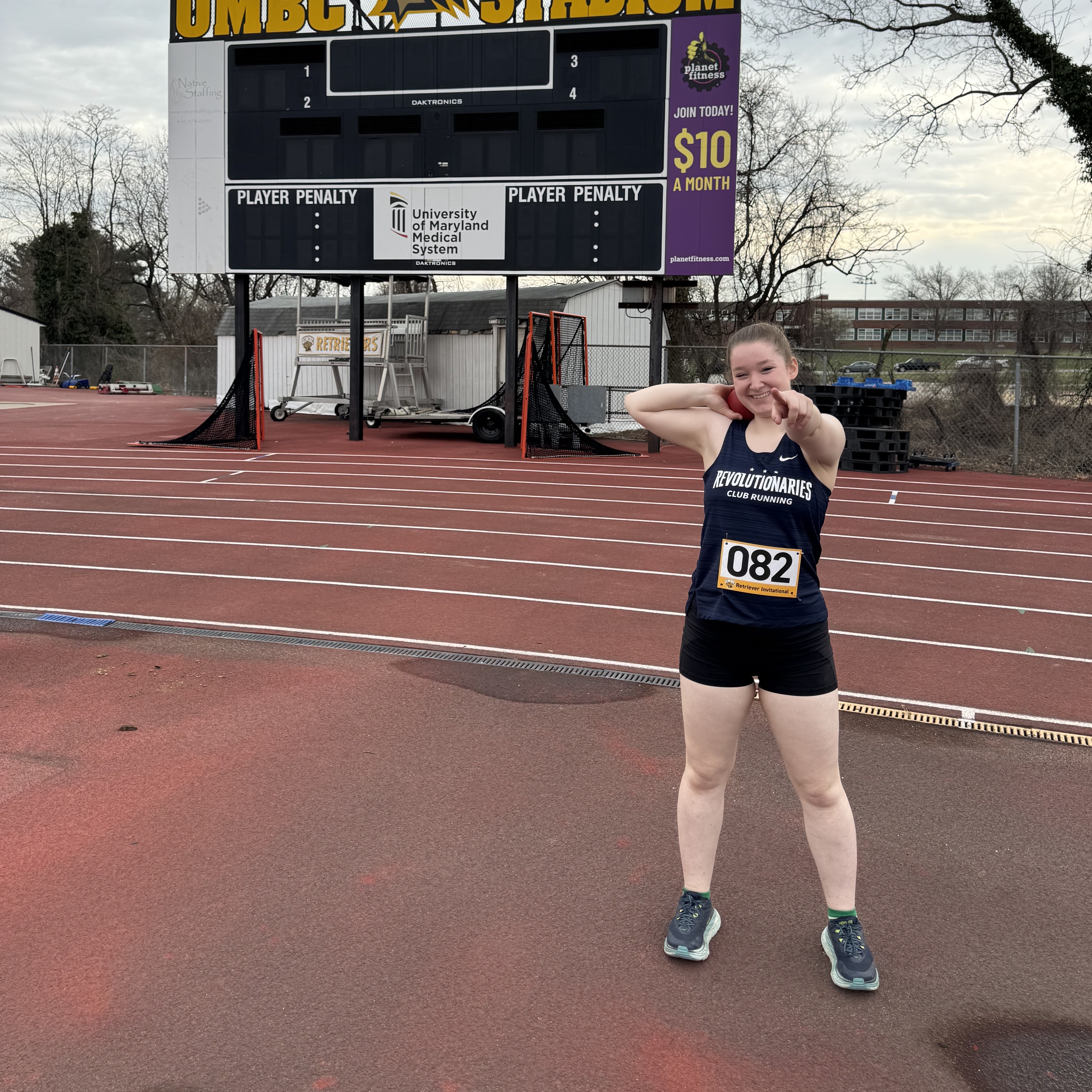 Rhiannon shotput